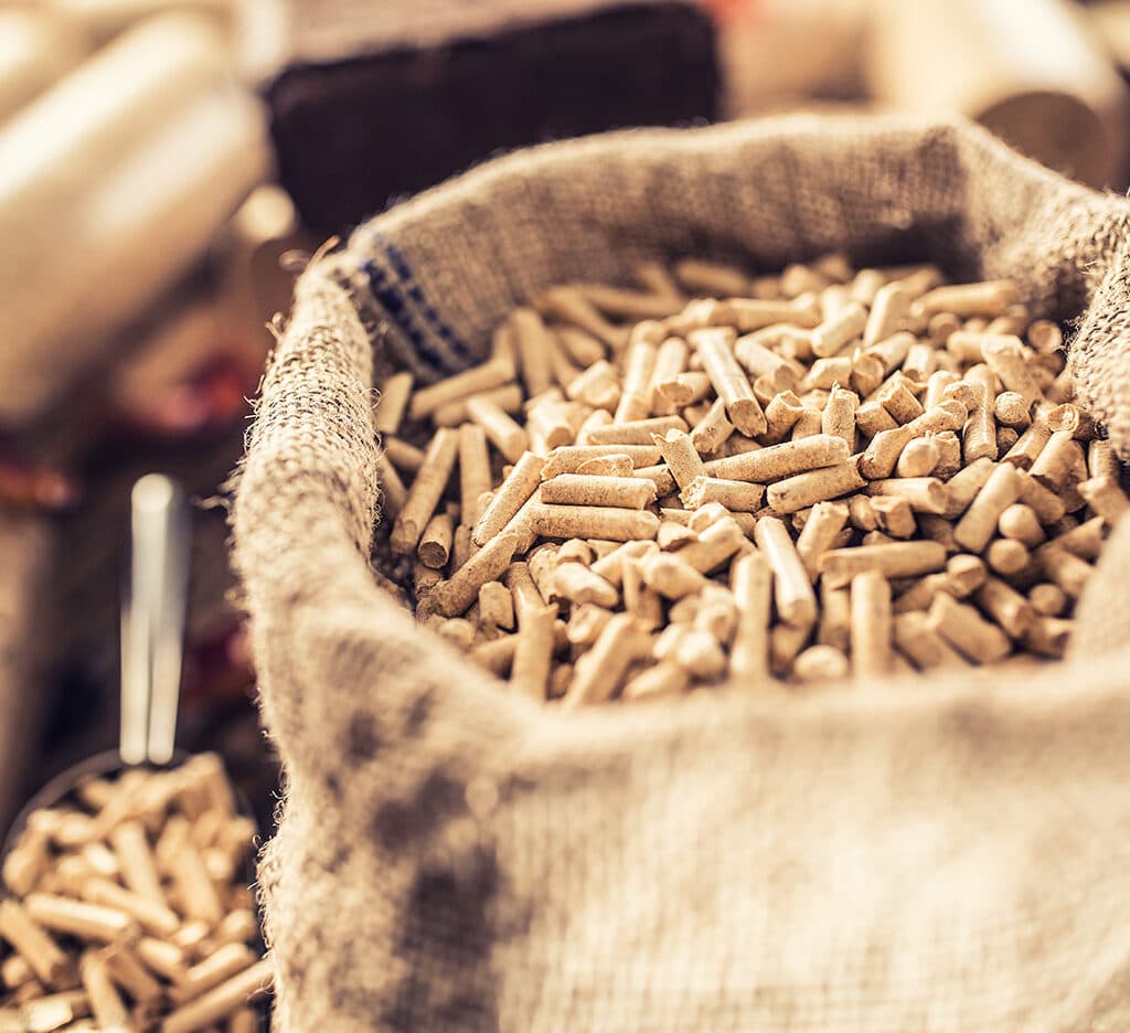 Hochwertige Holzpellets aus Österreich